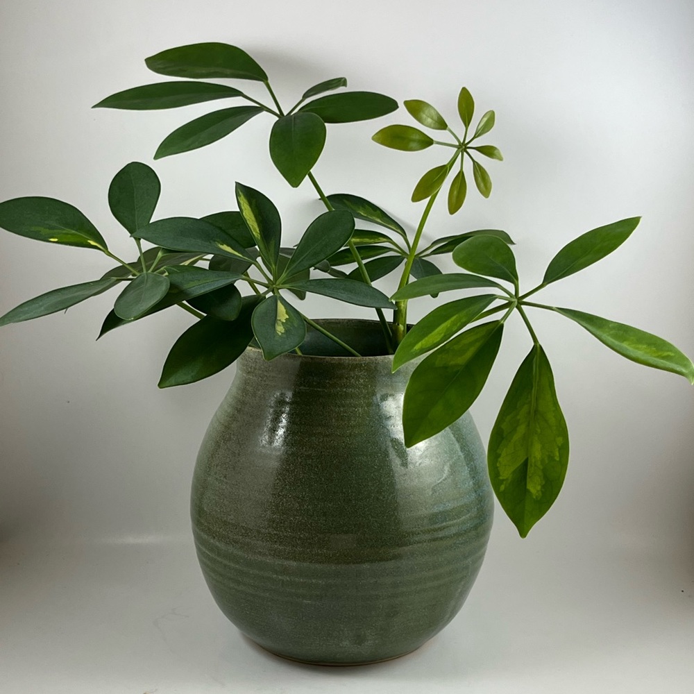 Artist Studio Pottery signed Barnett Green Hand Thrown Vintage Vase - Picture 6 of 8